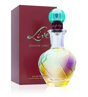 Água de perfume Jennifer Lopez Live para mulheres