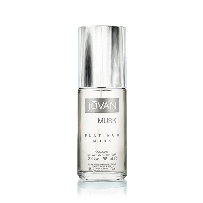 Musk for Men Platinum Musk água de colónia para homens 88 ml