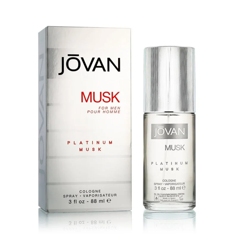 Musk for Men Platinum Musk água de colónia para homens 88 ml