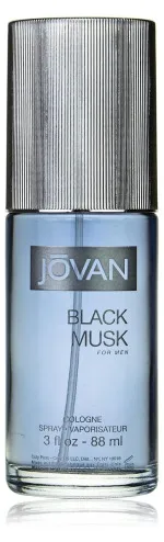 Musk Black água de colônia para homens 88 ml