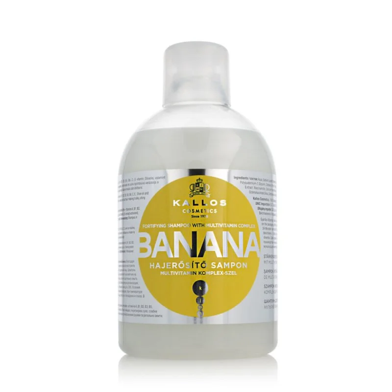 Shampoo de Banana com Complexo Multivitamínico 1000 ml