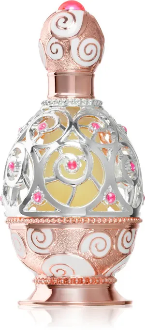 Khadlaj Haneen Rosegold óleo perfumado para mulheres 20 ml