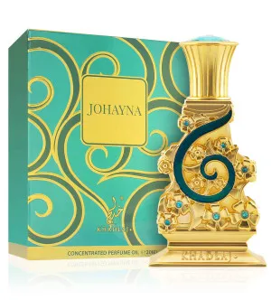 Khadlaj Johayna Green óleo perfumado unissex 20 ml