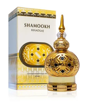 Khadlaj Shamookh Gold óleo perfumado unissex 20 ml