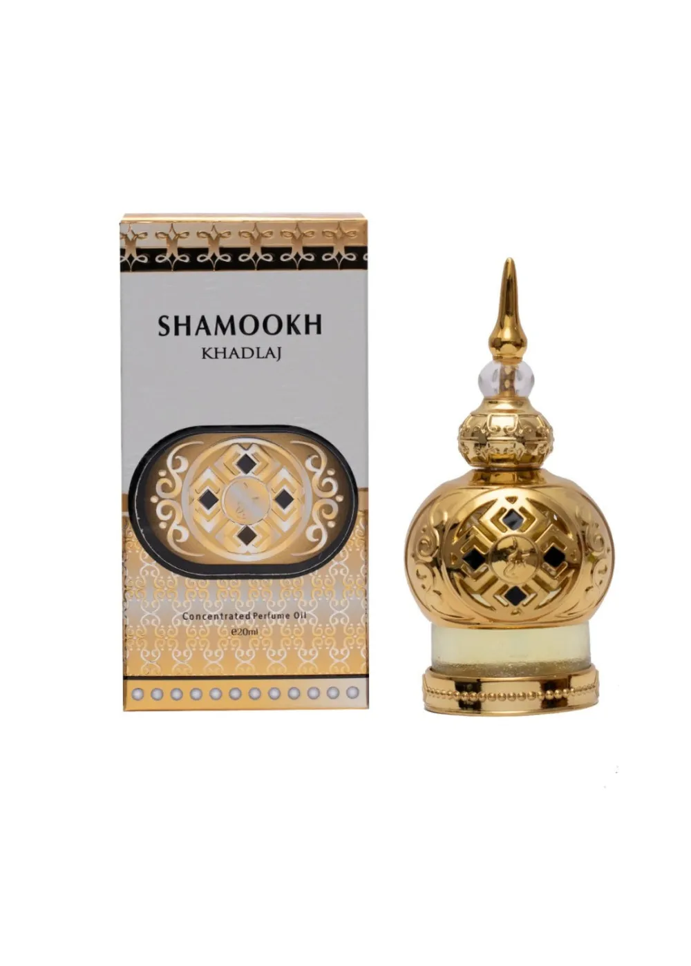 Shamookh Gold óleo perfumado unissex 20 ml