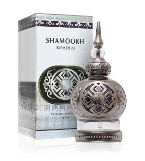 Khadlaj Shamookh Silver óleo perfumado unissexo 20 ml