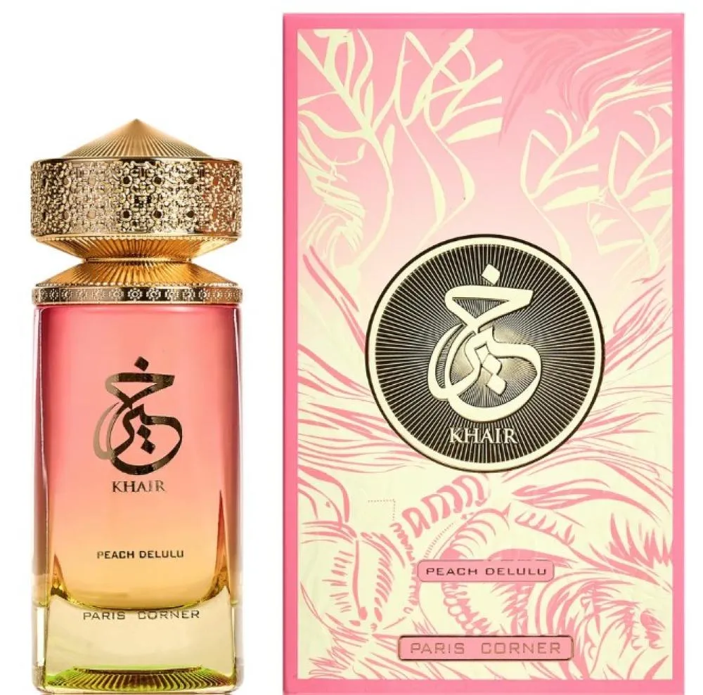 Khair Peach Delulu água de perfume unissexo 100 ml