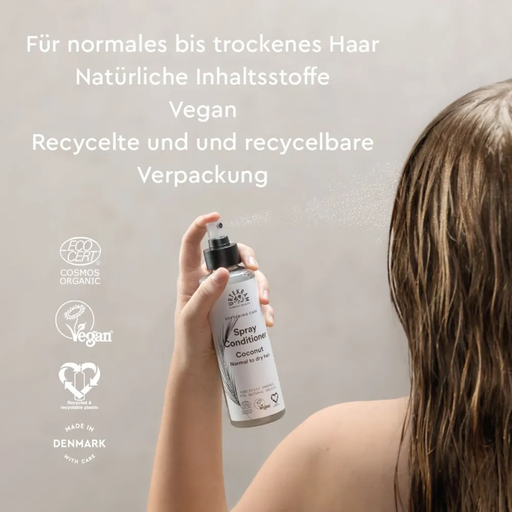 Urtekram Amaciador spray de coco 250ml BIO, VEG