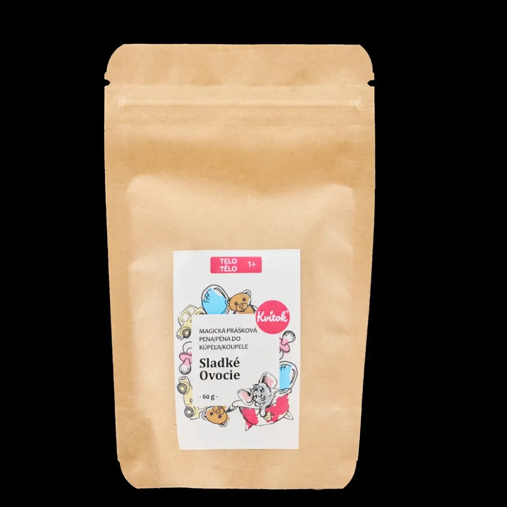 Kvitok Espuma de banho mágica em pó - frutos doces 300 ml