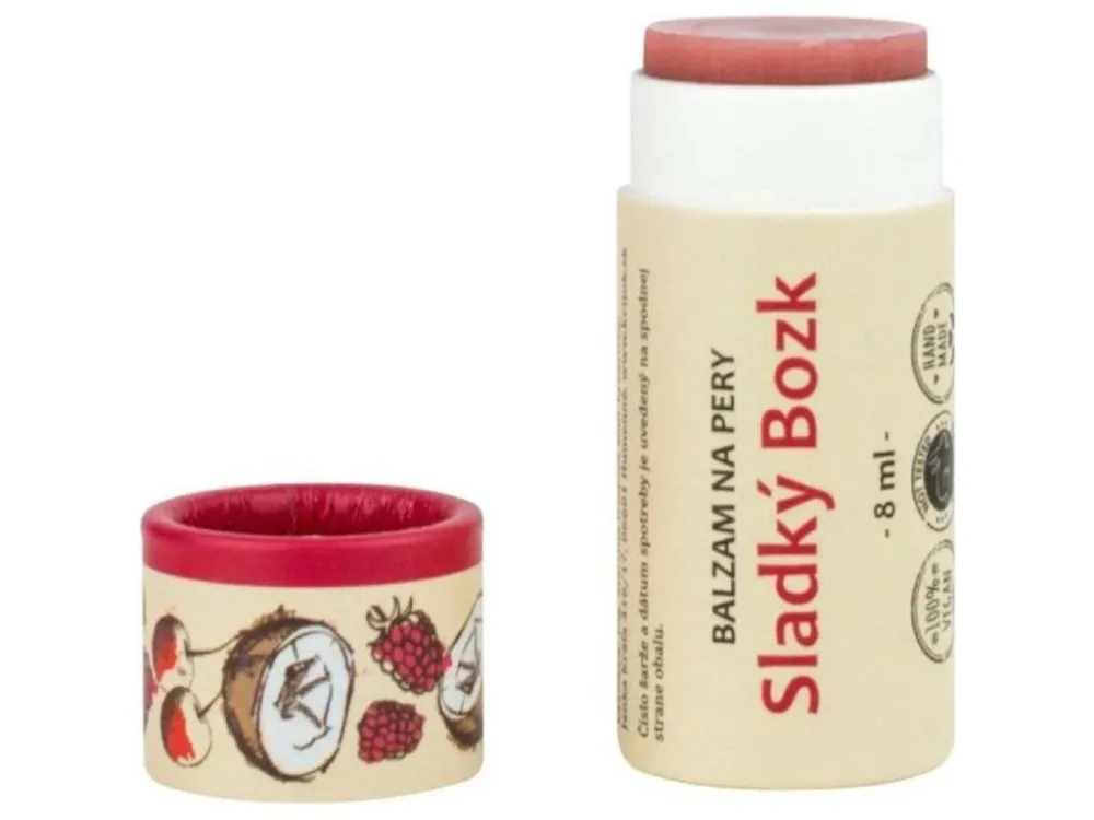 Kvitok Bálsamo labial beijo doce (8 ml) - lábios ligeiramente tingidos