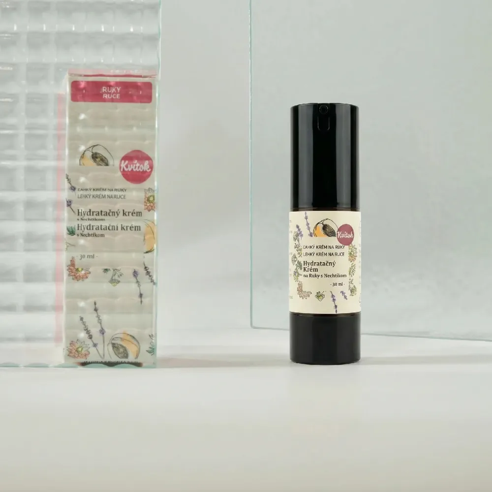 Kvitok Creme de mão hidratante com calêndula (30 ml) - amolece e regenera