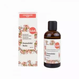 Kvitok Rosa de Damasco BIO água floral (100 ml) - uso universal