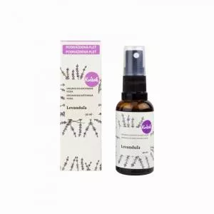 Kvitok Água floral com spray - lavanda BIO (30 ml) - harmoniza e acalma