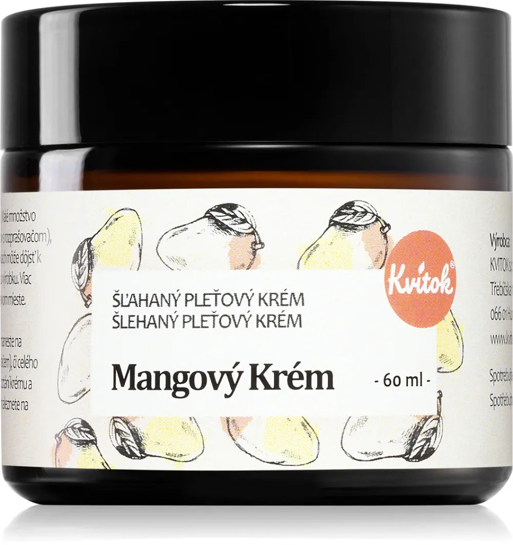 Kvitok Creme de manga para pele sensível e seca (60 ml) - nova fórmula