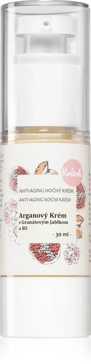 Kvitok Argan Night Cream para pele madura 30 (30 ml) - retarda o envelhecimento da pele