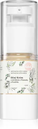 Kvitok Creme de olhos - diariamente (15 ml) - com extractos de feno-grego e rabo de cavalo