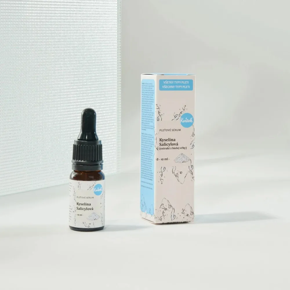 Kvitok Soro Facial - Ácido Salicílico (10 ml) - ajuda a pele problemática