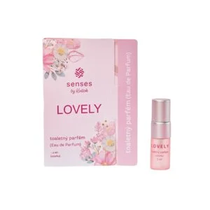 Kvitok Senses Perfume Lovely - amostra (2 ml) - com aroma de rosa, baunilha e citrinos