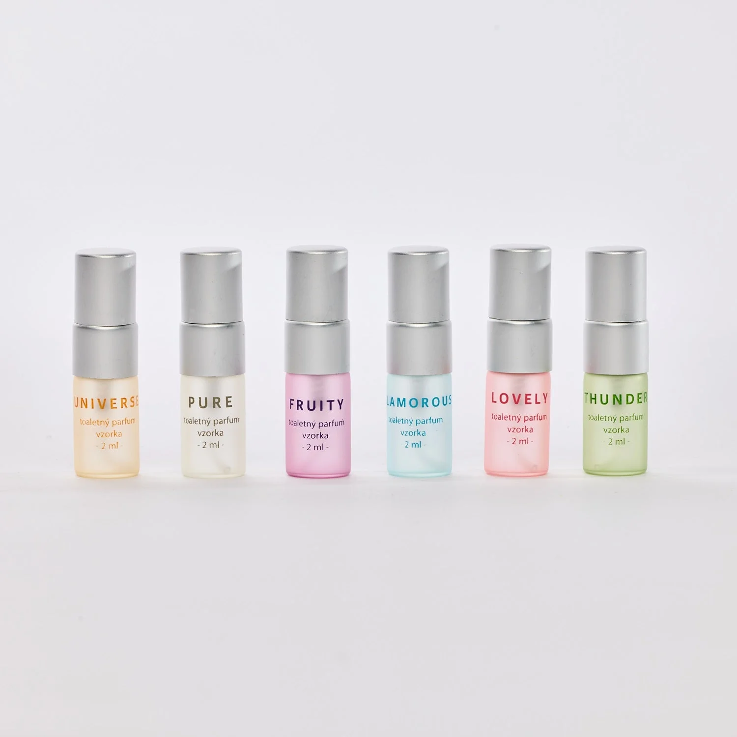Kvitok Senses Perfume Lovely - amostra (2 ml) - com aroma de rosa, baunilha e citrinos