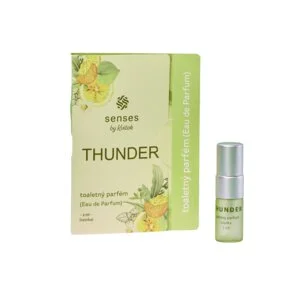 Kvitok Senses Água de toilette Thunder - amostra (2 ml) - fragrância fresca e especiada