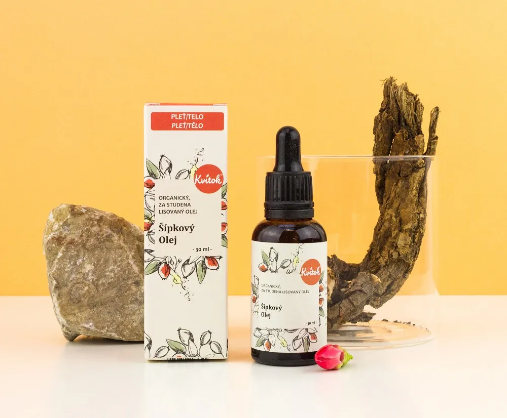 Kvitok Óleo de rosehip BIO (30 ml) - prensado a frio