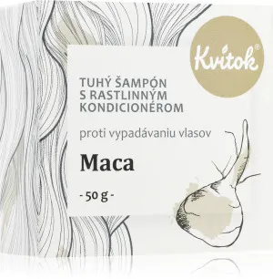 Kvitok Champô rígido com amaciador Maca XXL (50 g) - estimula o crescimento do cabelo