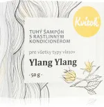 Kvitok Champô rígido com amaciador para cabelos claros Ylang Ylang XXL (50 g) - espumas maravilhosamente