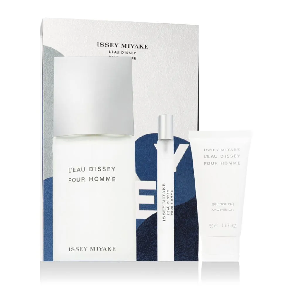 L'Eau d'Issey Pour Homme 125 ml + EDT 10 ml + SG eau de toilette para homens 50 ml