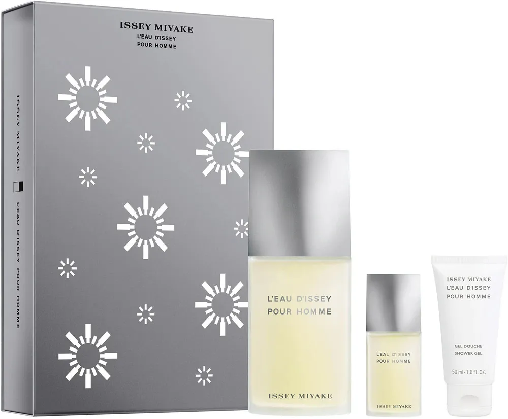 L'Eau d'Issey Pour Homme 125 ml + EDT 15 ml + SG eau de toilette para homens 50 ml