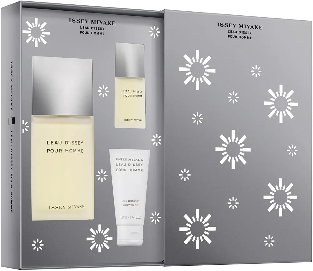 L'Eau d'Issey Pour Homme 125 ml + EDT 15 ml + SG eau de toilette para homens 50 ml