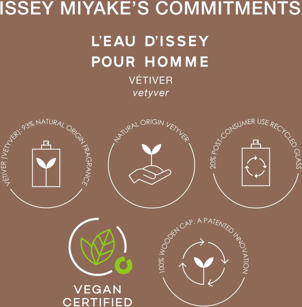 L'Eau d'Issey Pour Homme Vétiver Intense água de toilette para homens 100 ml