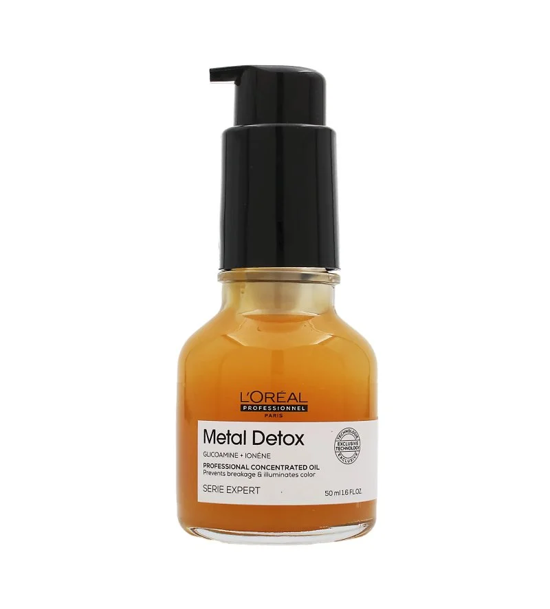 Professionnel Série Expert Metal Detox Óleo Concentrado contra a deposição de partículas metálicas 50 ml