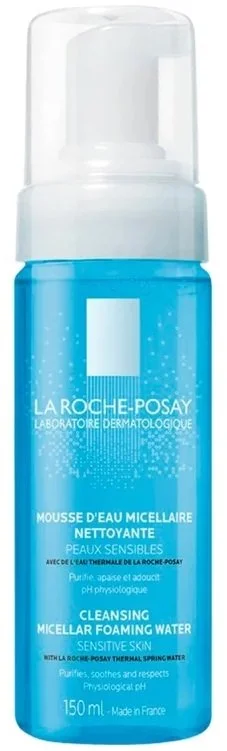 La Roche-Posay Água Micelar Espumosa de Limpeza Fisiológica para Pele Sensível