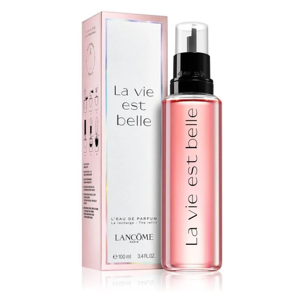 La Vie Est Belle recarga + spray de bolso recarregável eau de parfum feminino 100 ml