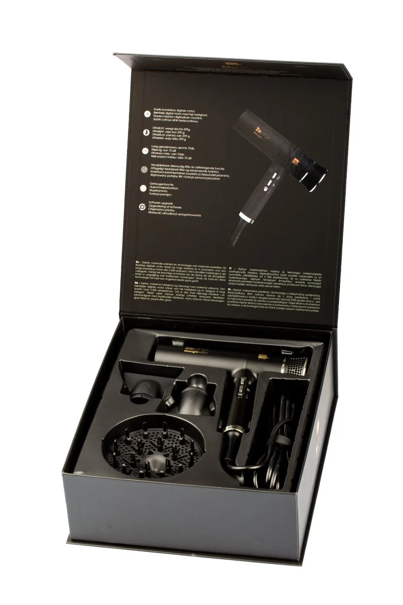 Zephyr Midnight Edition secador de cabelo