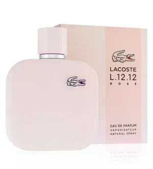 Lacoste L.12.12 Rose eau de parfum para mulheres 100 ml