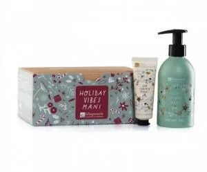 laSaponaria Pacote de ofertas Holiday Vibes - sabonete e creme para as mãos
