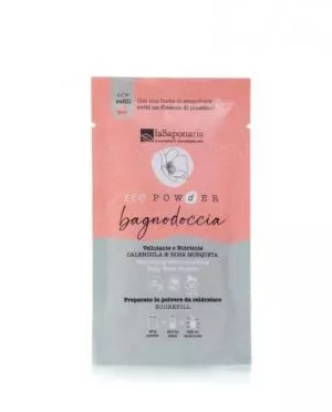 laSaponaria Gel de duche nutritivo e suave em pó - calêndula e rosa mosqueta (25 g)