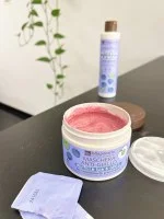laSaponaria Máscara No yellow para cabelos grisalhos com Amla e mirtilo (200 ml) - neutraliza os subtons amarelos