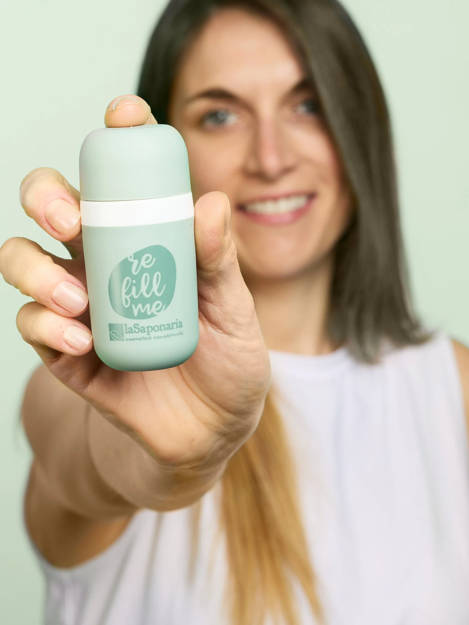 laSaponaria Recarga para desodorizante roll-on Sunrise - Manga & Toranja BIO (40 ml) - aroma tropical