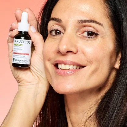 laSaponaria Sérum Facial - Bakuchiol BIO (30 ml) - para uma aparência jovem da pele