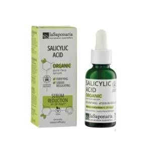 laSaponaria Sérum facial - Ácido salicílico BIO (30 ml) - para pele com tendência a acne