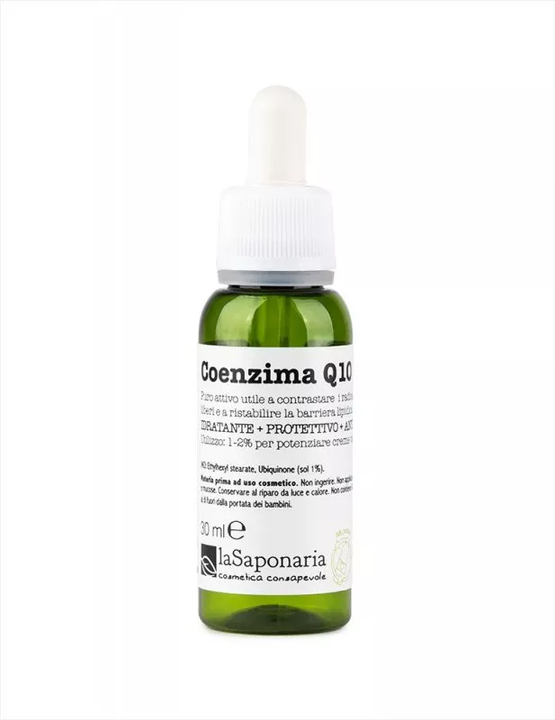 laSaponaria Soro facial - Coenzima Q10 (30 ml) - contra o envelhecimento prematuro da pele
