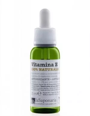 laSaponaria Soro facial - Vitamina E BIO (25 ml) - efeitos antioxidantes e rejuvenescedores