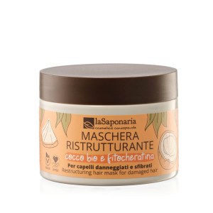 Máscara capilar reestruturante com coco e fitoqueratina (200 ml)