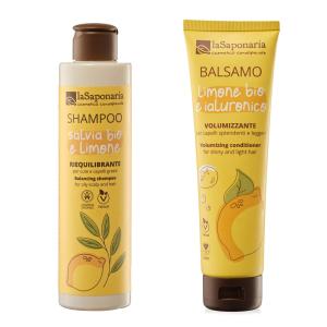 Champô com sálvia e BIO de limão (200 ml)