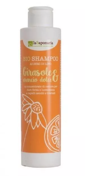 laSaponaria Champô com girassol e laranja doce BIO (200 ml)