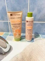 laSaponaria Creme corporal com calêndula biológica e prebióticos para pele sensível (200 ml) - nutre, acalma e hidrata