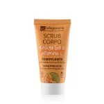 laSaponaria Esfoliante corporal com ginkgo biloba BIO e vit. C 200 ml - para uma pele macia e radiante