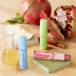 laSaponaria Bálsamo labial com cor Biocao com romã BIO (5,7 ml) - para uma cor natural dos lábios